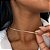 Gargantilha Choker Riviera - Semijoia 18k - MG511-20280 - Imagem 2