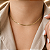 Gargantilha Choker Laminada - Semijoia 18k - MG504-10130 - Imagem 1