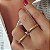 Anel Cravejado - Semijoia 18k - MA354-17190 - Imagem 1