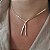 Gargantilha Choker Laminada/ Riviera - Semijoia 18k - MG531-25270 - Imagem 1