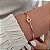 Bracelete Nó Ajustável - Semijoia 18k - MP534-16180 - Imagem 1