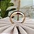 Anel Liso Abaulado - Semijoia 18k - MA341-12150 - Imagem 1