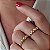 Anel Com Bolinhas - Semijoia 18k - MA364-08140 - Imagem 2