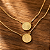 Escapulário Medalha de São Bento - Dupla Face - Semijoia 18k - MG591-21330 - Imagem 1