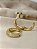 Argola Luxo Cravejada - Semijoia 18k - B72-21320 - Imagem 3