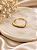 Anel Quadrado Com Zircônias Rosa - Semijoia 18k - MA392-12260 - Imagem 1