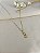 Gargantilha Figa Com Zircônias - Semijoia 18k - MG555-08130 - Imagem 2
