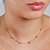 Gargantilha Choker Borboleta c/ajuste - Semijoia 18k - MG557-17170 - Imagem 3