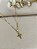 Gargantilha Cruz Com Zircônias Preta - Semijoia 18k - MG562-10170 - Imagem 3