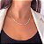 Gargantilha Laminada Fio Torcido - 45cm - Prata 925 - MG576-32192 - Imagem 1