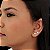 Brinco Ear Cuff Cravejado - Prata 925 - B183-19114 - Imagem 2