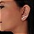 Brinco Ear Cuff Com Corações - Prata 925 - B192-21126 - Imagem 2
