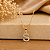 Gargantilhas Letras ( Iniciais ) Cravejadas - Semijoia 18k - MG627 - Imagem 10