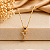 Gargantilhas Letras ( Iniciais ) Cravejadas - Semijoia 18k - MG627 - Imagem 15
