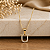 Gargantilhas Letras ( Iniciais ) Cravejadas - Semijoia 18k - MG627 - Imagem 9