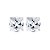 Brinco Zircônia Quadrado - 12mm - Prata 925 - B273-1482 - Imagem 2