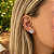 Brinco Coração Zircônia - 10mm - Prata 925 - B274 - Imagem 1