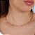 Gargantilha Choker Ondulada Semijóias 18k - ( Aro Rígido ) Antialérgica - Imagem 2