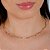Gargantilha Choker Ondulada Semijóias 18k - ( Aro Rígido ) Antialérgica - Imagem 1