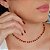 Gargantilha Choker Bolinhas Trabalhadas - Semijoia 18k - Antialérgica - Imagem 2