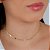 Gargantilha Choker Coração - Semijoia 18k – Antialérgica - Imagem 1