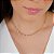 Gargantilha Choker Corações Cravejados - Semijoia 18k - Antialérgica - Imagem 2