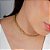 Gargantilha Choker Pipoca - Semijoia 18k - Antialérgica - Imagem 3