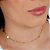 Gargantilha Choker Trevos - Semijoia 18k - Antialérgica - Imagem 2