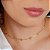 Gargantilha Choker Trevos - Semijoia 18k - Antialérgica - Imagem 1