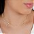 Gargantilha Choker Pérolas em Corações - Semijoia 18k - Antialérgica - Imagem 1