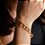 Pulseira Elos - Semijoias 18k - Antialérgica  - MP969-16170 - Imagem 2