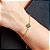 Pulseira Trevo Verde Esmeralda - Antialérgico - Semijoias 18k -MP975-9150 - Imagem 2