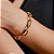 Pulseira Elos Alongados - Semijoias 18k - Antialérgico - MP977-20200 - Imagem 2