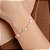 Pulseira Trevos Perolados - Semijoias 18k - Antialérgico - MP979-09130 - Imagem 1