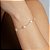 Pulseira Trevos Perolados - Semijoias 18k - Antialérgico - MP979-09130 - Imagem 2
