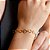 Pulseira Corações e Círculos - Semijoias 18k - MP987-12150 - Imagem 1