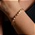 Pulseira Trevo com Pérolas - Semijoias 18k - MP991-15170 - Imagem 1