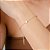 Pulseira Cartier c/ Corações - Semijoias 18k - P01-12140 - Imagem 2