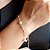 Pulseira Trevo Perolado - Semijoias 18k - P07-09130 - Imagem 2