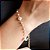 Pulseira Trevo Perolado - Semijoias 18k - P07-09130 - Imagem 1
