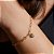Pulseira Elos com Pingente de Coração - Semijoias 18k - P08-10130 - Imagem 1