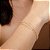 Pulseira Dupla Elos de Corações e Riviera - Semijoias 18k - P26-17170 - Imagem 2