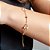 Pulseira Elos c/ Pérolas -  Semijoias 18k - P28-15150 - Imagem 2