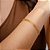 Pulseira Esteira  5mm- Semijoias 18k - P40-17190 - Imagem 1