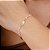 Pulseira Feminina c/ Pérolas - Semijoias 18k - P42-13140 - Imagem 1