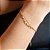 Pulseira Dupla c/ Pontos de Luz -  Semijoias 18k - P52-10140 - Imagem 1