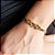 Pulseira Laminada c/ Corações  -  Semijoias 18k - P58-30270 - Imagem 5