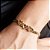 Pulseira Laminada c/ Corações  -  Semijoias 18k - P58-30270 - Imagem 3