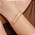 Pulseira Dupla Corações Vazados - Semijoias 18k - P59-11140 - Imagem 2