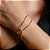 Pulseira Diamantada Laçada - Semijoias 18k - P51-13150 - Imagem 1